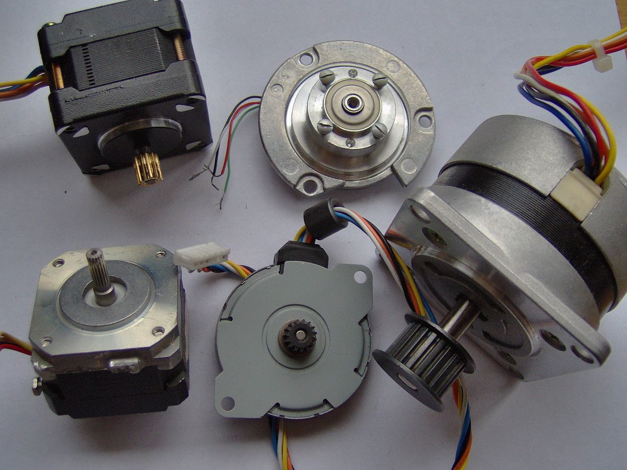 Actuador giratorio del motor paso a paso
