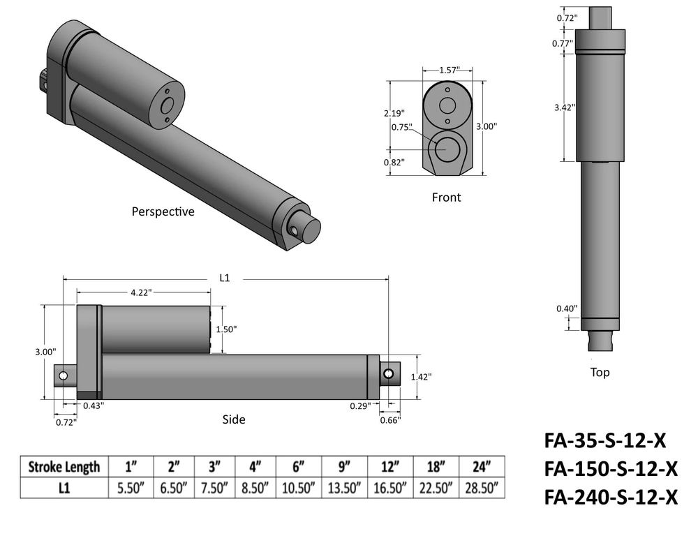 Classic Rod Technical Drawing