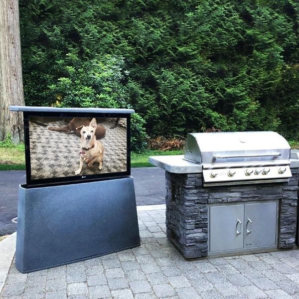 Outdoor TV Cabinet - With built-in Remote Control TV Lift Mechanism Product Image