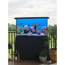 Outdoor TV Cabinet - With built-in Remote Control TV Lift Mechanism