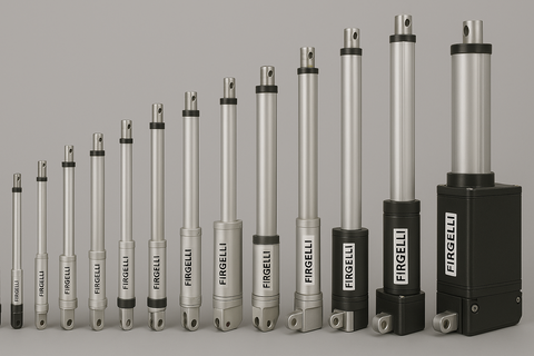 range of linear actuators