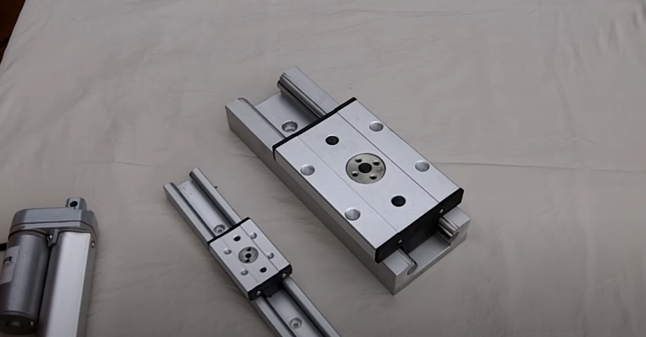 Firgelli slide rail Video